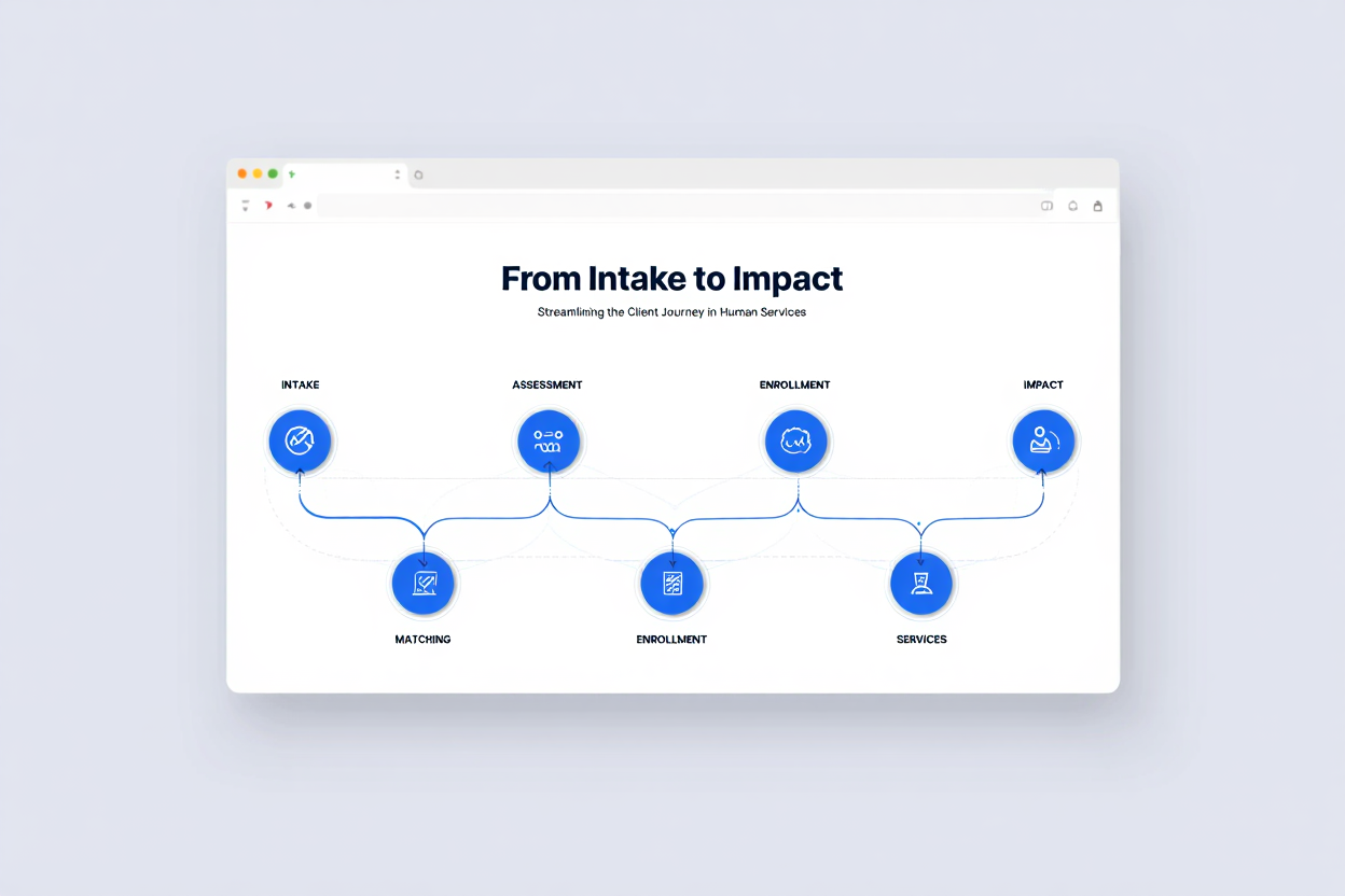 From Intake to Impact - Streamlining the Client Journey in Human Services