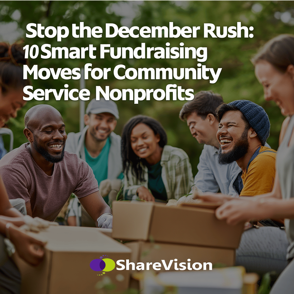 Stop the December Rush -  10 Smart Fundraising Moves for Community Service Nonprofits - 002
