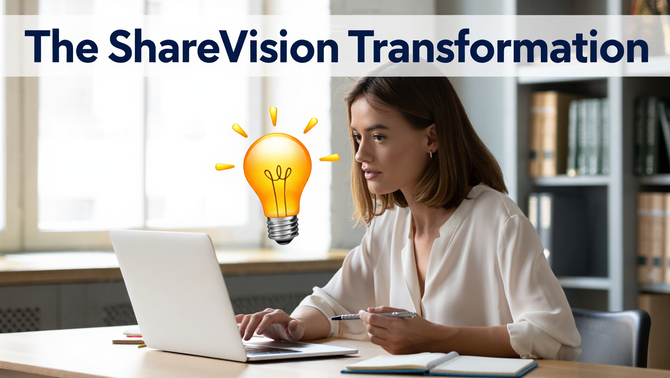 The ShareVision Transformation - 001